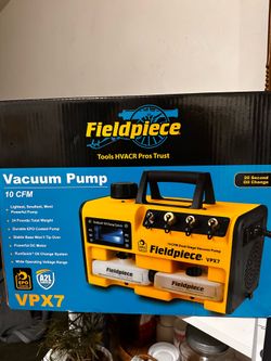 Brand new Fieldpiece Vacuum pump 10 CFM