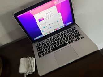 2015 MacBook Pro Retina Display 13in 16 Gb 256