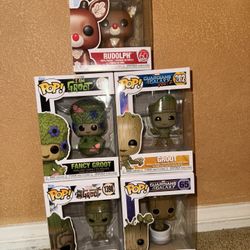Groot Funk Pops + Reindeer 