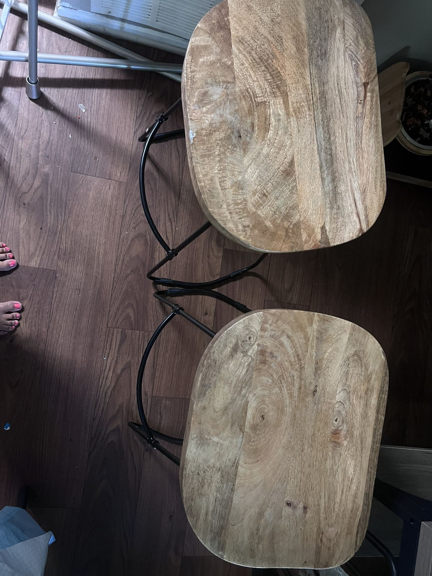 Wood Bat Stools