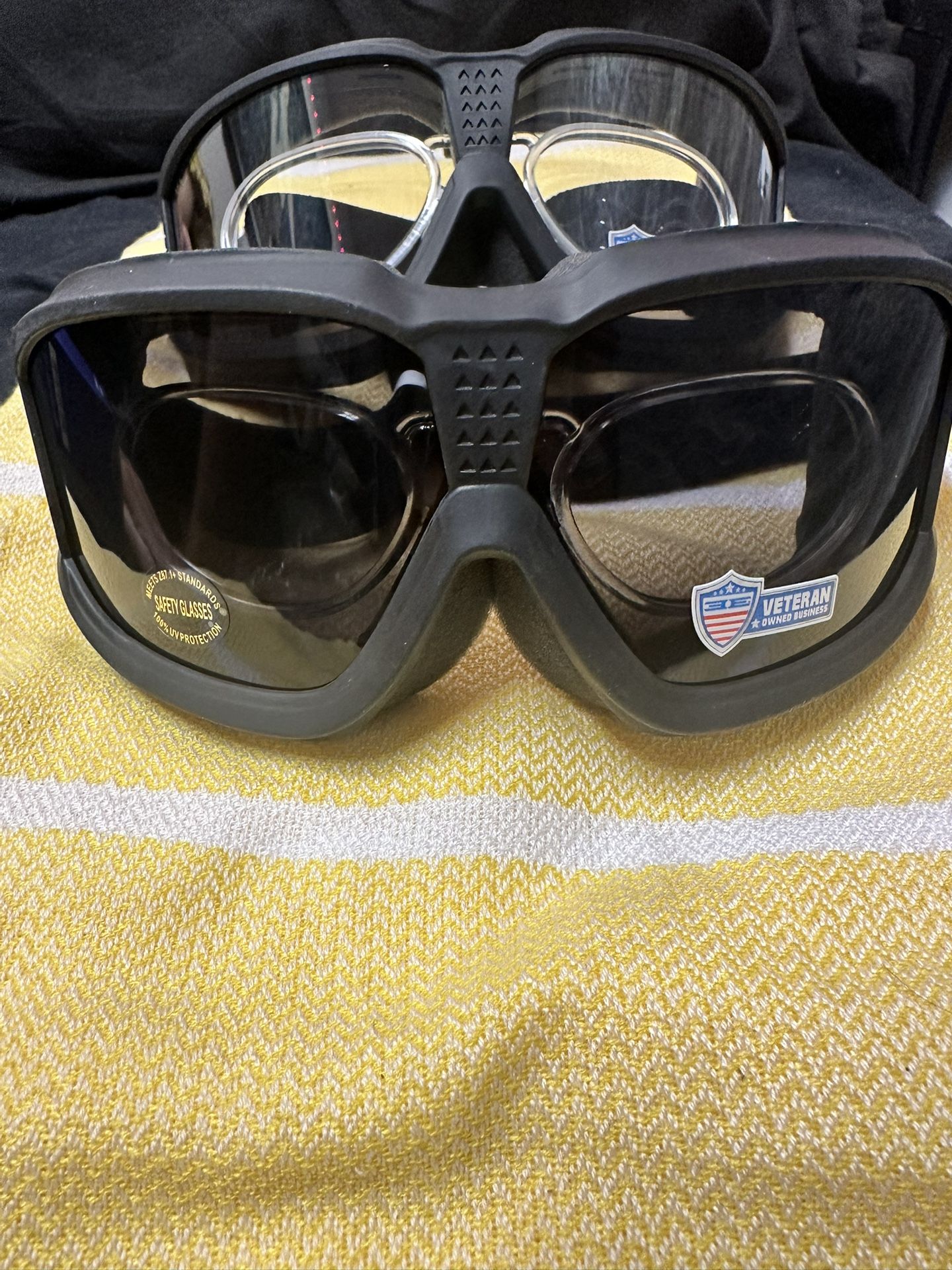 Set Of 2 Moto Goggles Brand New