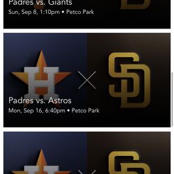 Padres Tickets 