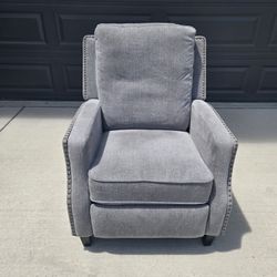 Gray Cushion Recliner Seat