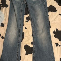 Low Rise Bell Bottom Jeans