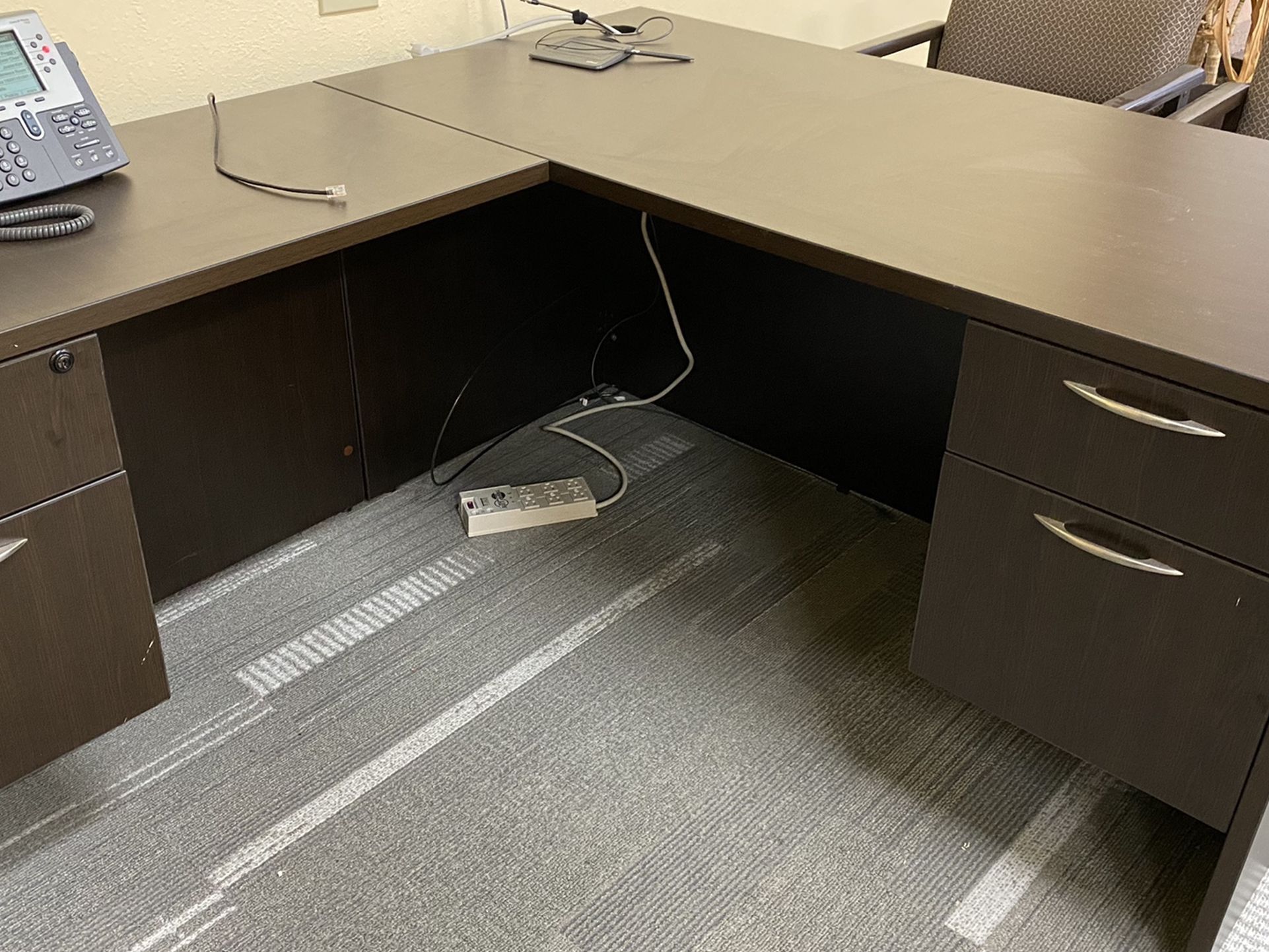 Executive Desk With Left Return