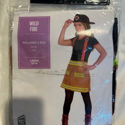 Wild fire - Firefighter Costume - Halloween cosplay - large - New