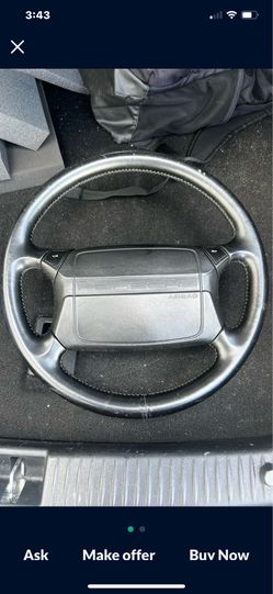 Almost Mint Older 4 Spoke Steering Wheel