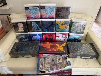 Pokemon Center Etb’s and Sealed Collection