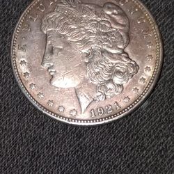 1921 D Morgan Silver Dollar Coin