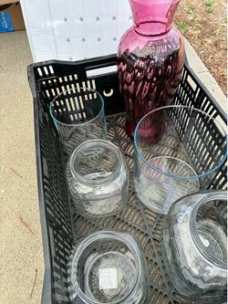 Vases & Glassware. $1-$5!