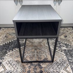 Black Side Table With Storage