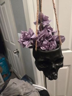 Halloween decor skull