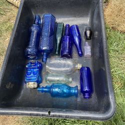 Antique Glass Bottles