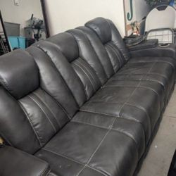 Brown Sofa Recliner 