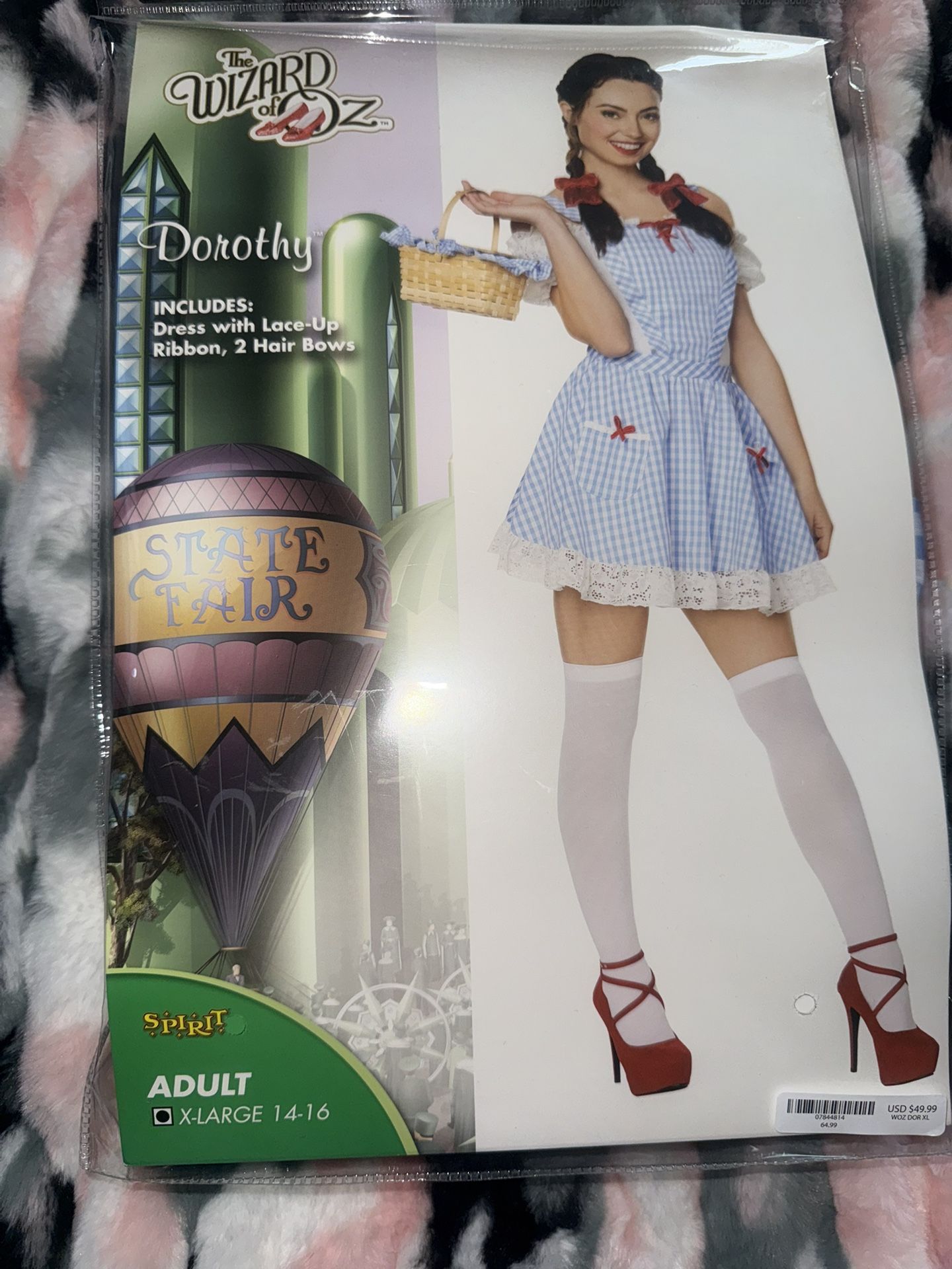 Adult Dorothy Costume XL