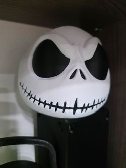 Jack Skellington Head Figure pen holders brush holder Bath & Body Works hand soap Holder