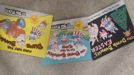 Dumb Bunnies books set of 3