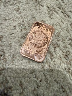 Copper gold bullion