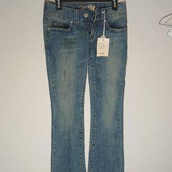Brand New Womens Pair Charlotte Russe Refuge Premium Jeans Size 5 With Tags