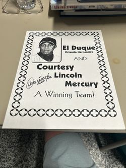 El Duque Autograph 