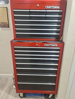 Craftsman 18-drawers steel rolling tool cabinet