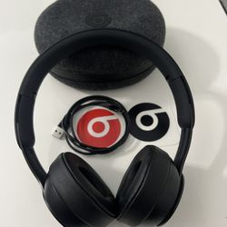 Beats by Dr. Dre SOLO PRO On Ear Noise Cancelling Wireless Headphones BLACK
