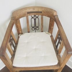 Chair Pads / Cushions 100 % Cotton White