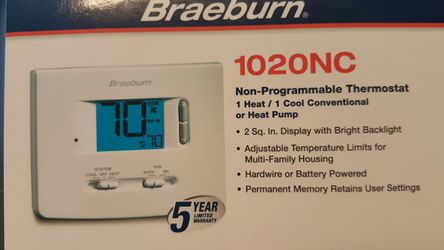 Thermostat Braeburn 1020 NC