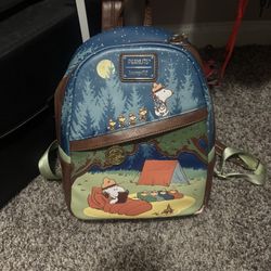 Loungefly Peanuts Beagle Scouts 50TH Anniversary MINI Backpack