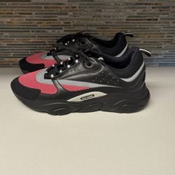 🏃🔥 Dior B22 Sneakers Black/Pink - Size 41 (US 8) - Worn 3 Times OBO