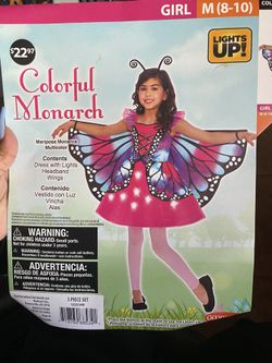 Girls Butterfly Costume