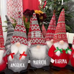 Personalized Christmas Gnomes 
