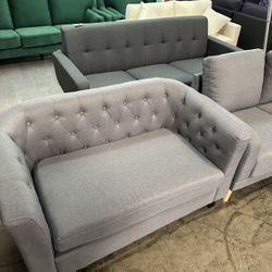 $150.00 Each!!! New Fabric Loveseat 50” Sofa