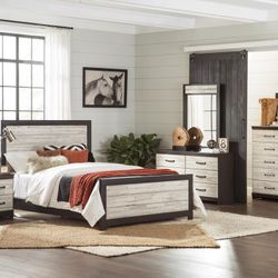 🇺🇸HUGE Blowout Furniture Sale!🇺🇸 Brand New 7PC Queen Size Bedroom Set! $50 Down Takes It Home Today! 