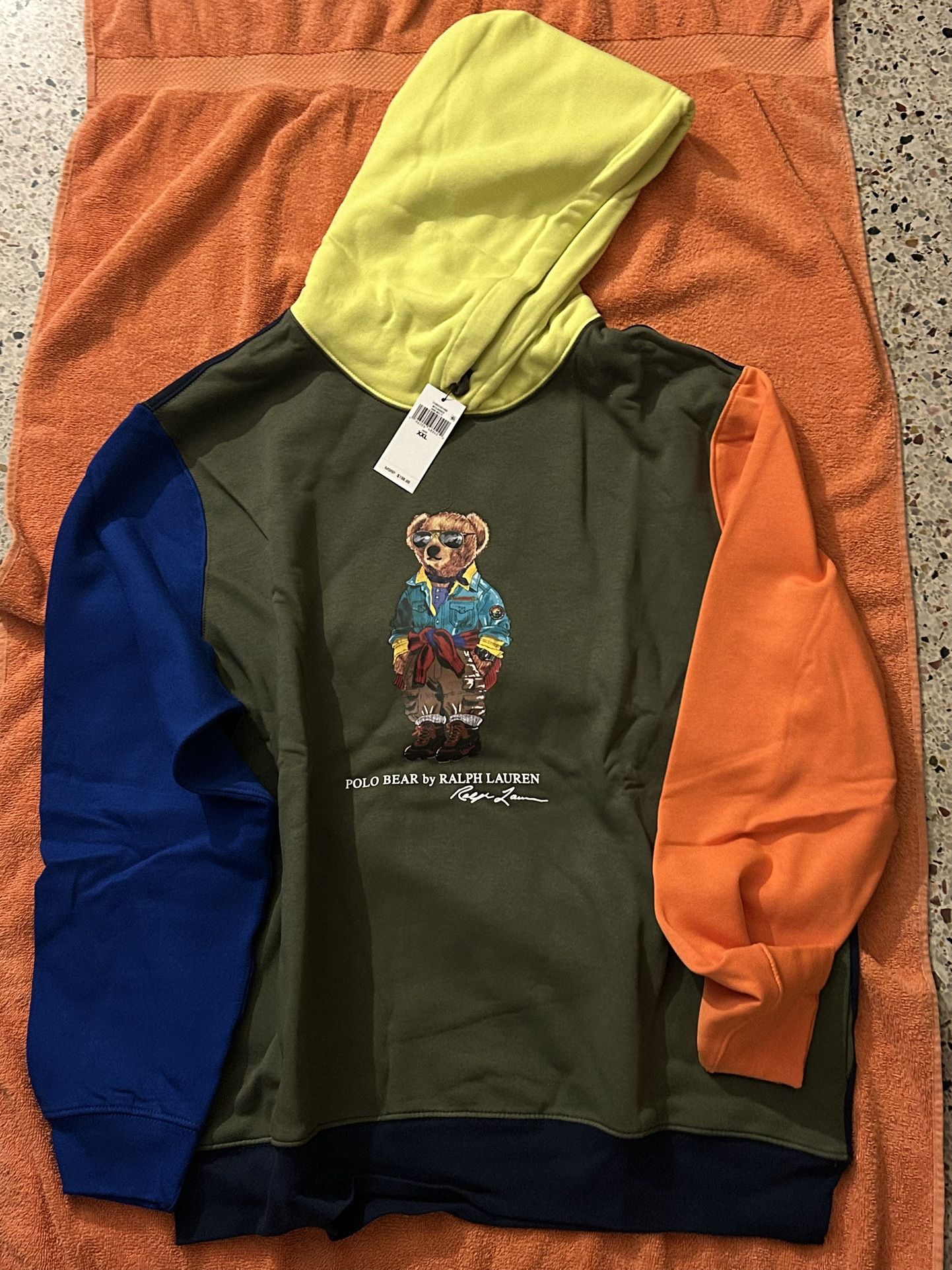 Polo Ralph Lauren Hooded Sweatshirt Men’s XXL Bear