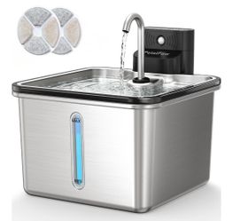 New 3.5L Wireless Cat Water Fountain