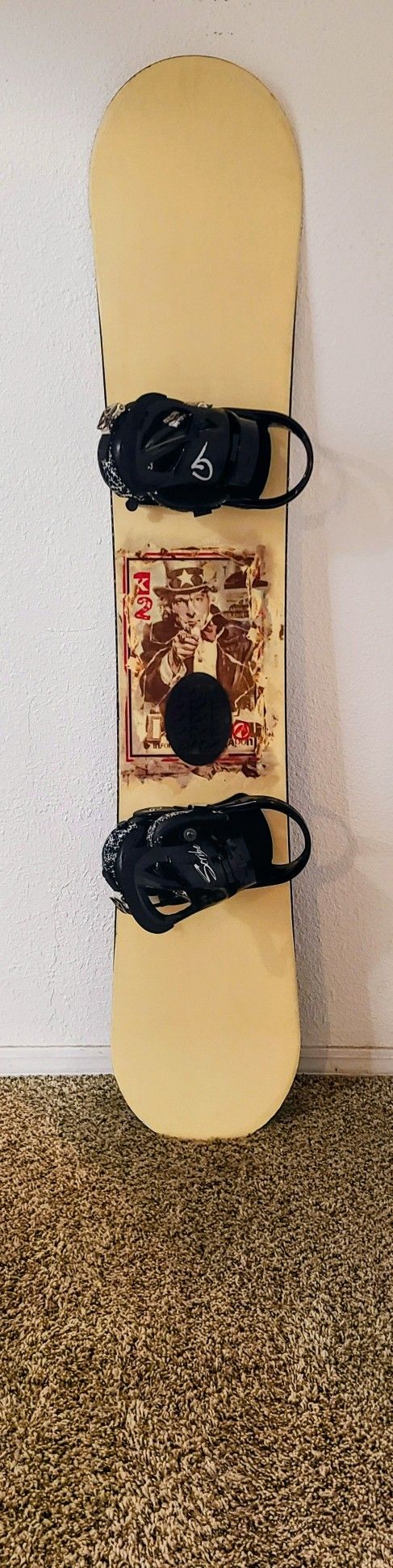K2 "Snow" 157cm Snowboard+BURTON Bindings 