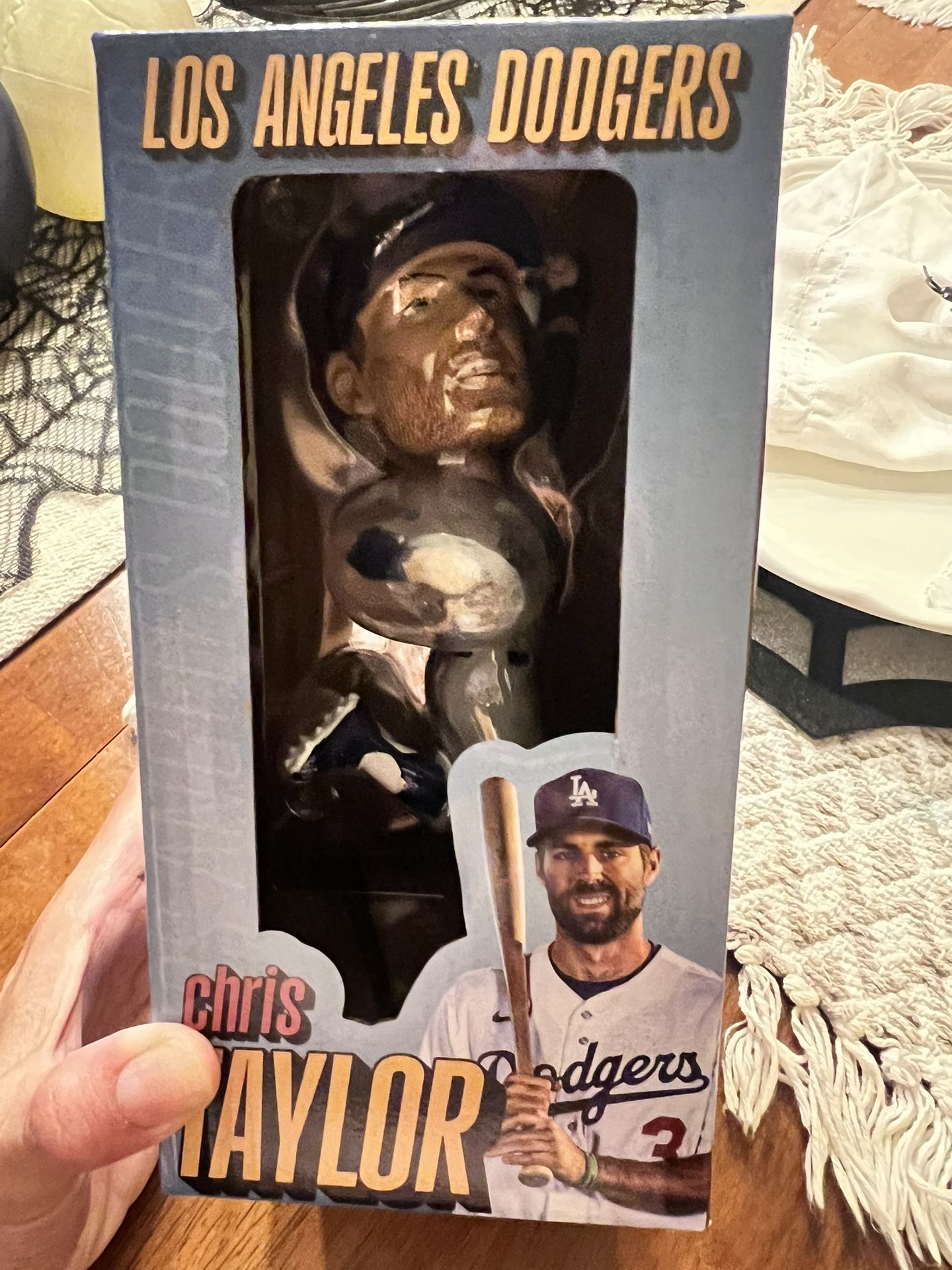 Dodgers bobble head.