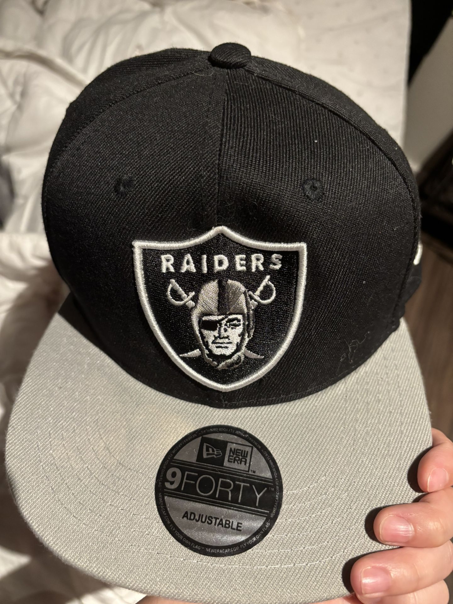 New Era Las Vegas Raiders 59Fifty Black/Gray 2 Tone Fitted Hat Cap