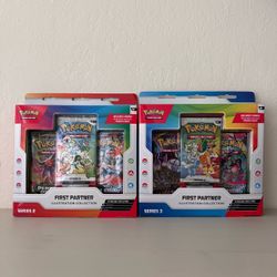 Pokémon First Partner Illustration Collection Series 2 & 3