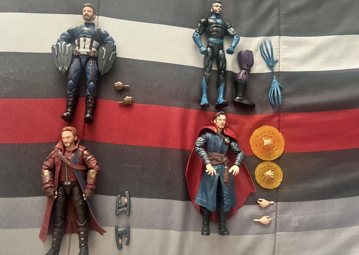 Marvel Legends Action Figures (4 Total) 