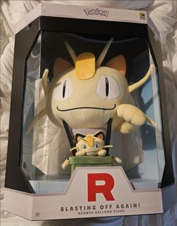 2026 SDCC EXCLUSIVE JAZWARES POKEMON BLASTING OFF AGAIN MEOWTH HOT AIR BALLOON