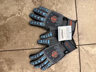 Life League Gear Lobster League Gloves Small Grey Blue Black