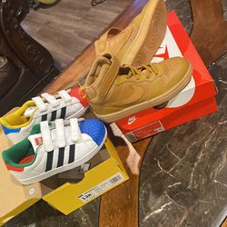 Adidas Lego Shoes And Nike Nude Dunks Little Kids