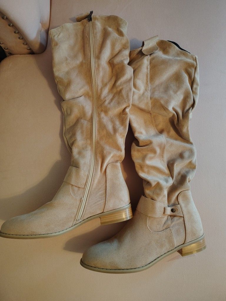 Brand New Allison Of New York Knee High Boots