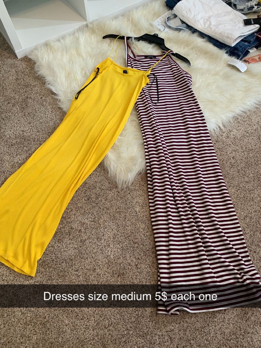 Yellow or red dress