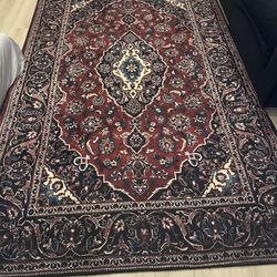 BRAND NEW Red Persian Area Rug, Traditional Medallion Vintage Floor Decor 