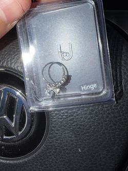 20G Pierced Nation Bow Nose Ring