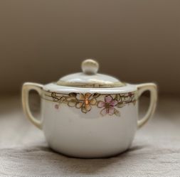Hand Painted Nippon Sugar Dish