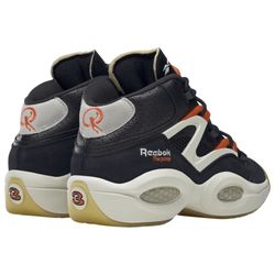 Reebok Question Pump Black White Orange Size 11.5 New (Blue/Orange)